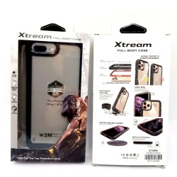 Xtream Full Body Case (Inner Frame : Grey Hard PC / Outer Case : Soft TPU) iPhone X Max Black