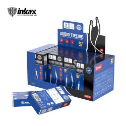 INKAX Aux 3.5mm Cable 1 Meter (20ea/Display Box) - No DC