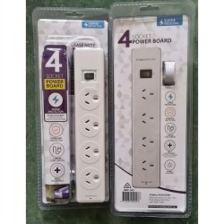 4 Ports Power Board with Surge Overload Protection - NO DC 4 Ports Power Board with Surge Overload Protection - NO DC
