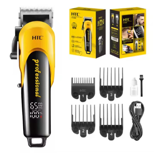 HTC CT-8082 LCD Digital Display Professional Hair Trimmer