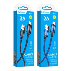 Kakusiga Smart Fast Charging Cable 3A 1 meter Micro Kakusiga Smart Fast Charging Cable 3A 1 meter Micro