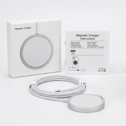 Magsafe 15W Magnetic Wireless Charger for Iphone with Type C Port Magsafe 15W Magnetic Wireless Charger for Iphone with Type C Port