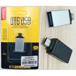 OTG USB Female to Micro Male Adaptor (12ea/Pack) OTG USB Female to Micro Male Adaptor (12ea/Pack)