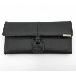 Temali Genuine Leather Woman Long Wallet Black 4200B - NO DC Temali Genuine Leather Woman Long Wallet Black 4200B - NO DC