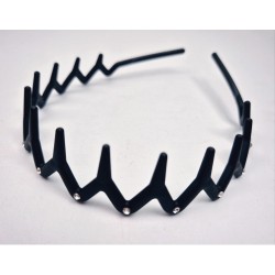 Plastic Resin Hoop Headband (12card/Pack)