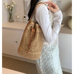 Rattan Shoulder Handbag 20 x31 x 15cm Rattan Shoulder Handbag 20 x31 x 15cm