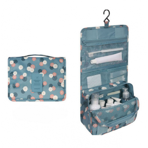 Cosmetic Bag Travel Organizer 21.5 x 16.5 x 8 cm (5 Mixed Design/Pack)