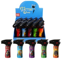 Lighta Tattoo Torch Gun Lighter (10ea/Pack) - No DC Lighta Tattoo Torch Gun Lighter (10ea/Pack) - No DC