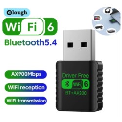 WiFi 6 AX900 Bluetooth 5.4USB Adapter Driver Free WiFi 6 AX900 Bluetooth 5.4USB Adapter Driver Free
