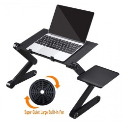 Laptop Table Stand with Adjustable Folding Ergonomic Design - No DC Laptop Table Stand with Adjustable Folding Ergonomic Design - No DC